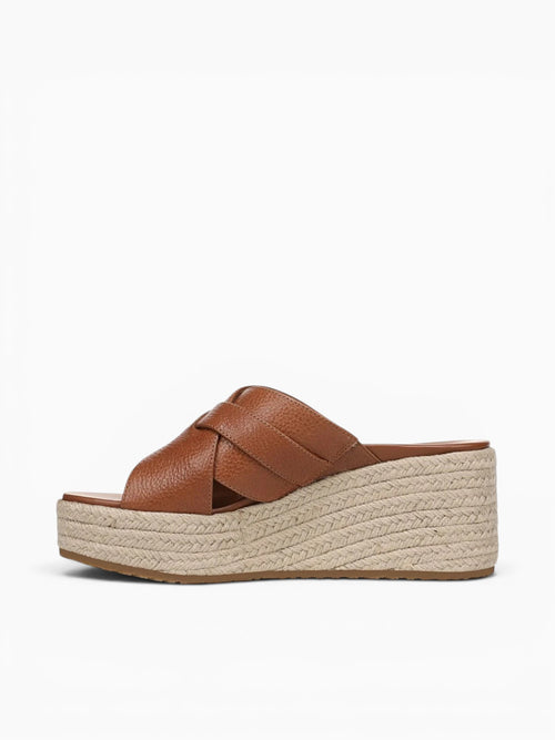 Dawn Tan Leather Gold / 5 / M