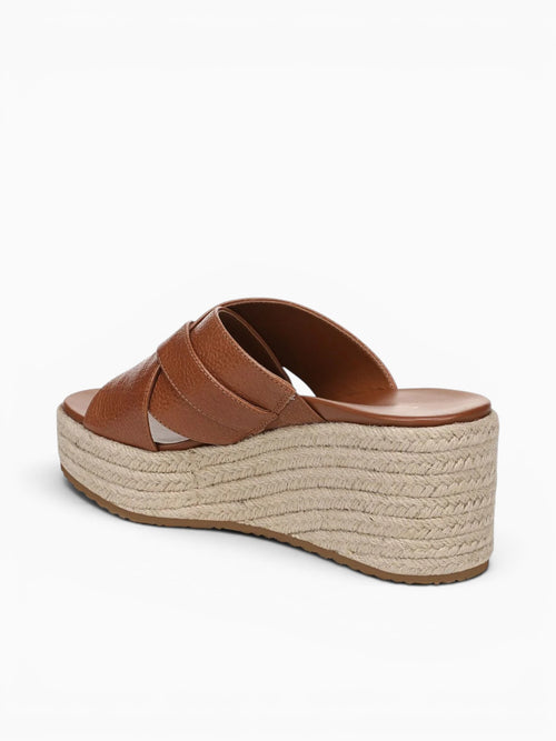 Dawn Tan Leather Gold / 5 / M