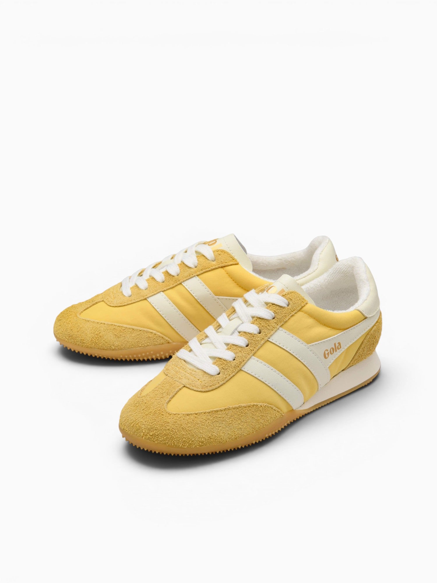 Sprinter Pollen Offwhite suede Fabric Yellow / 5 / M