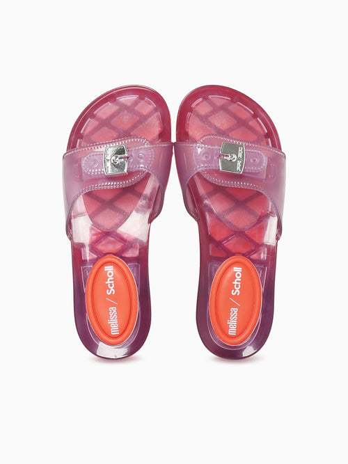 Pescura Heel+scholl Clear Lilac Jelly Purple / 5 / M