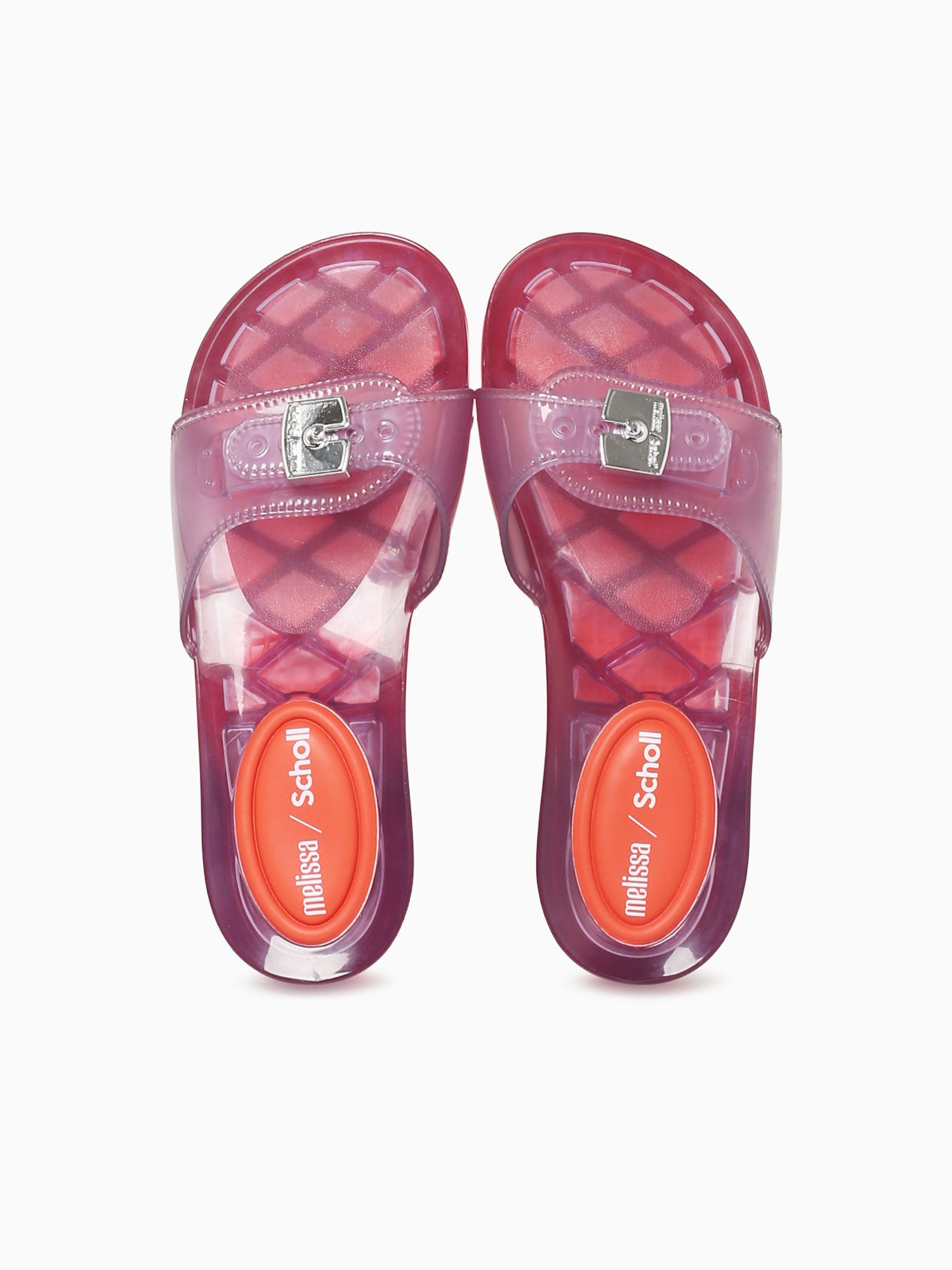 Pescura Heel+scholl Clear Lilac Jelly Purple / 5 / M