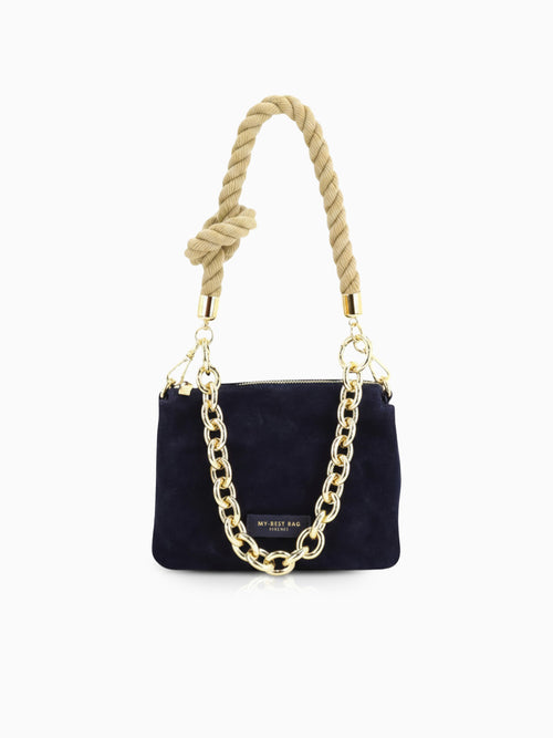 Reflex Shoulder Bag Blu Notte Blue