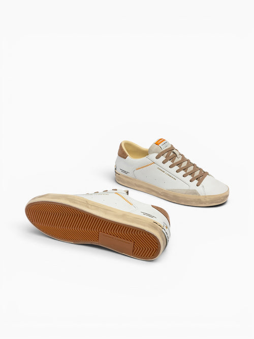 Distressed 19002pp8 10 white Nut lea White / 41 / M