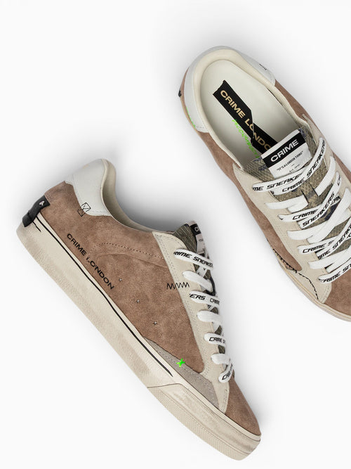 Distressed 19075pp8 18 beig Camo Wht Beige / 41 / M