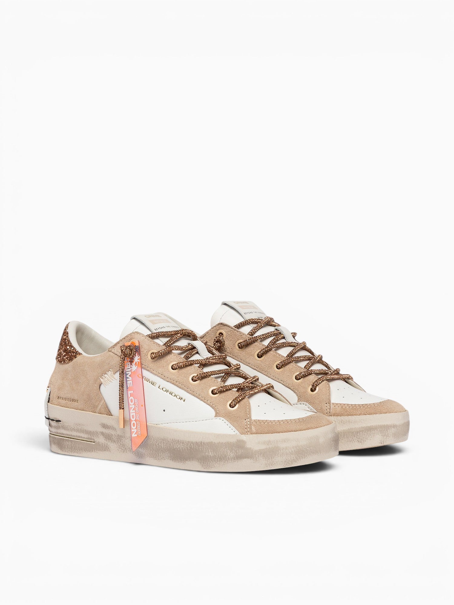 Sk8 Deluxe 29154pp8 15 beige Wht Gld sde Beige / 36 / M