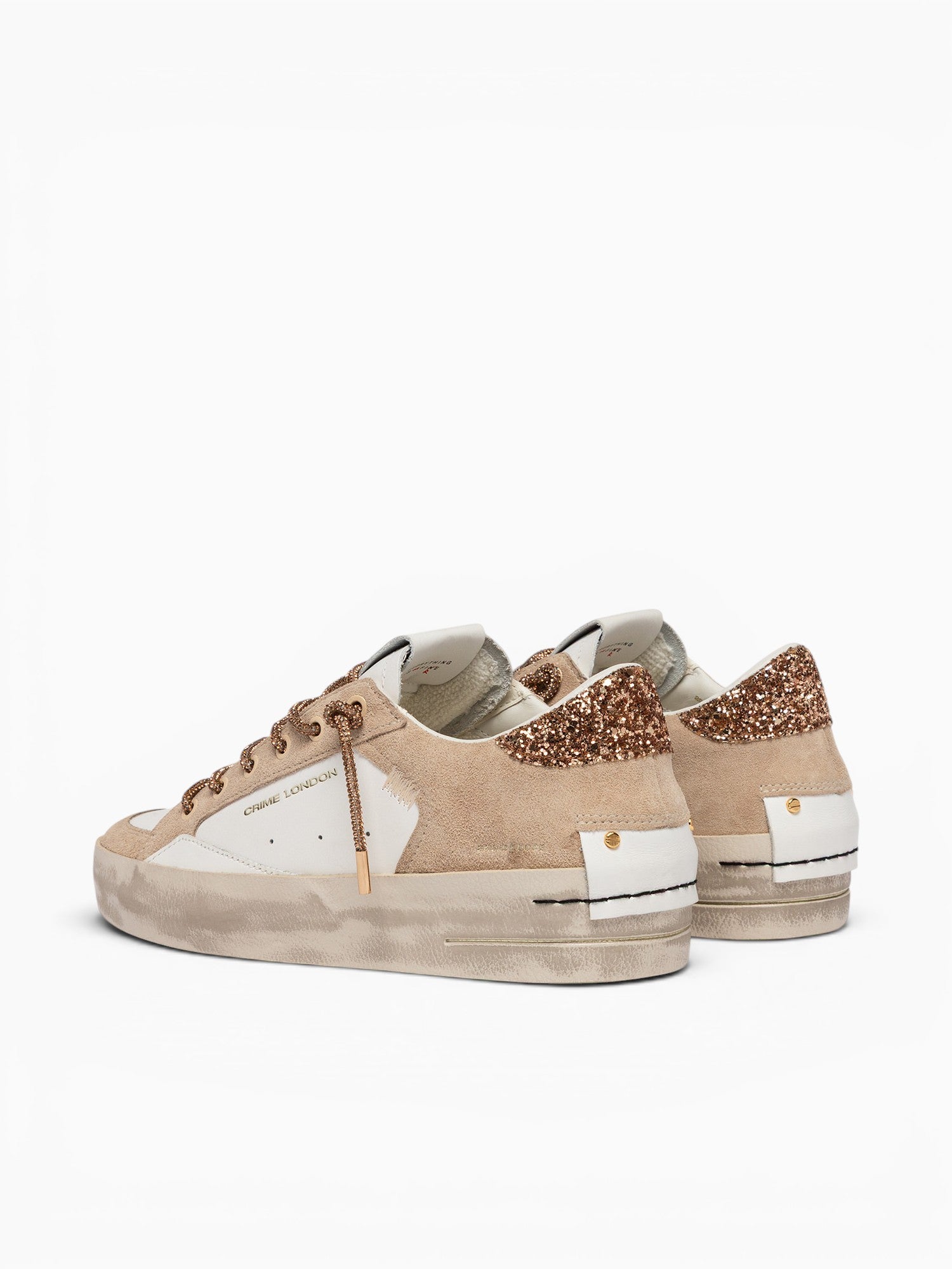 Sk8 Deluxe 29154pp8 15 beige Wht Gld sde Beige / 36 / M