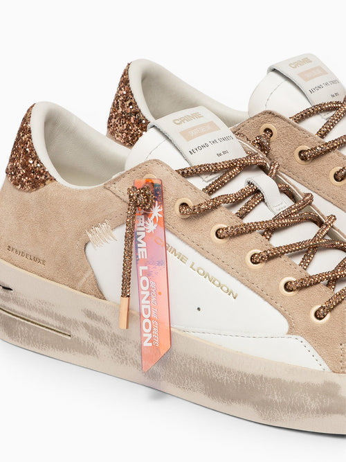 Sk8 Deluxe 29154pp8 15 beige Wht Gld sde Beige / 36 / M