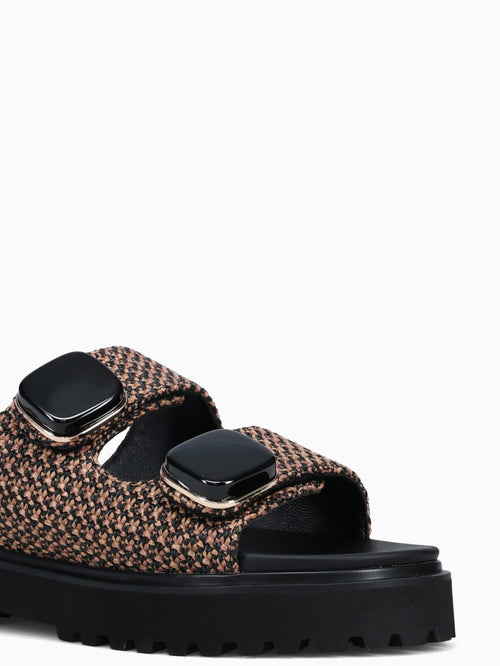 Heaven Negro Tan rafia Black / 36 / M