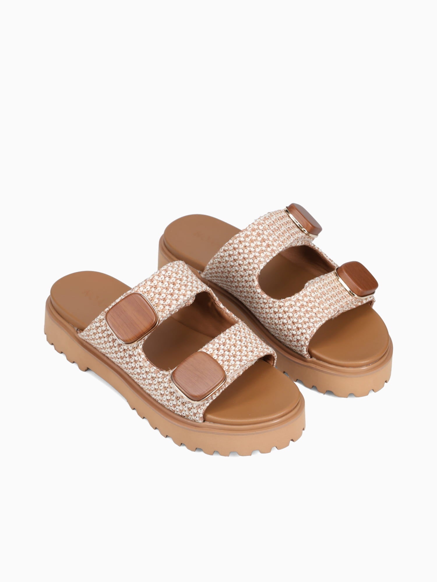 Heaven Tan Beige rafia Tan / 36 / M