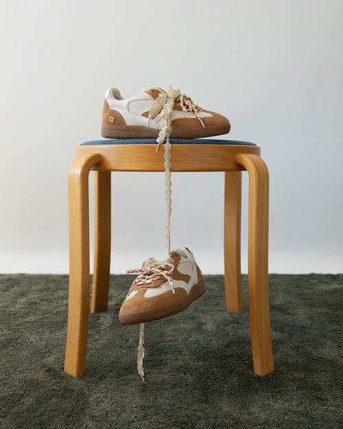 Ten Tan Beige suede Leather