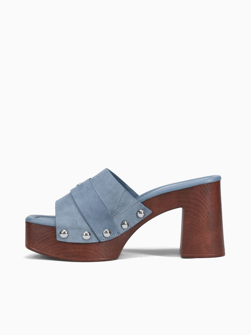 Jade Lt.blue Faux Suede Blue / 5 / M