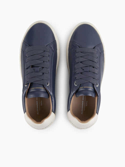Soho Man Blue Leather Blue / 7 / M