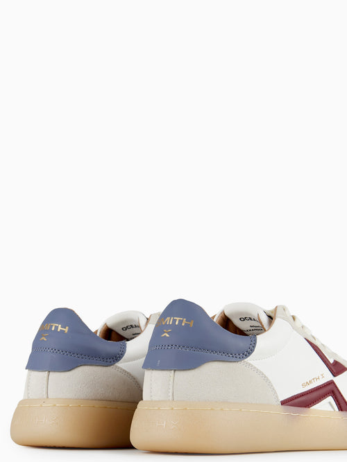 Ocean Man White Red Avio leather White / 7 / M