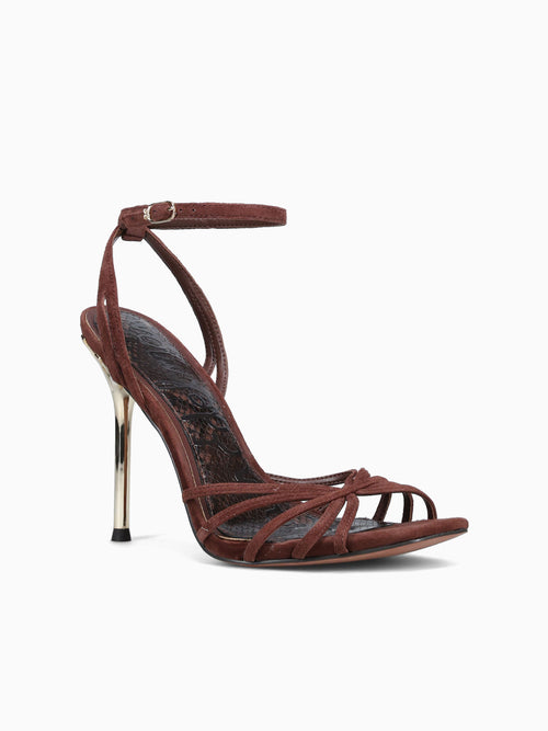 Lilli Ande Brown Suede Brown / 5 / M