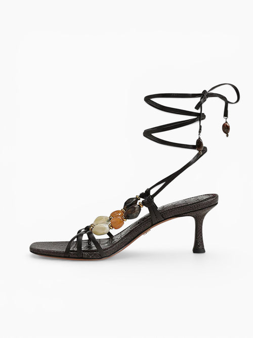 Paloma Café Noir Leather Brown / 5 / M