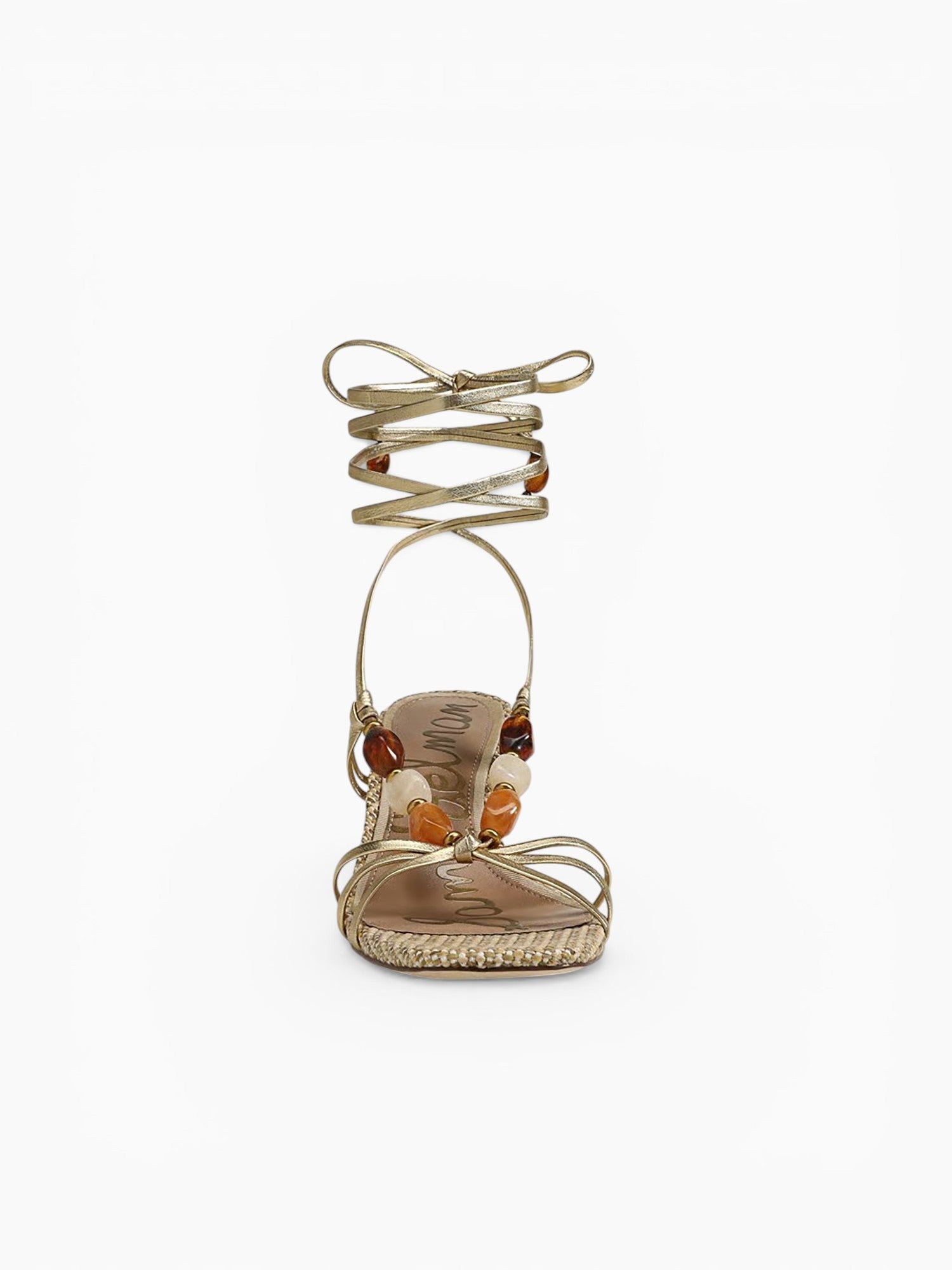 Paloma Amber Gold Leather Gold / 5 / M