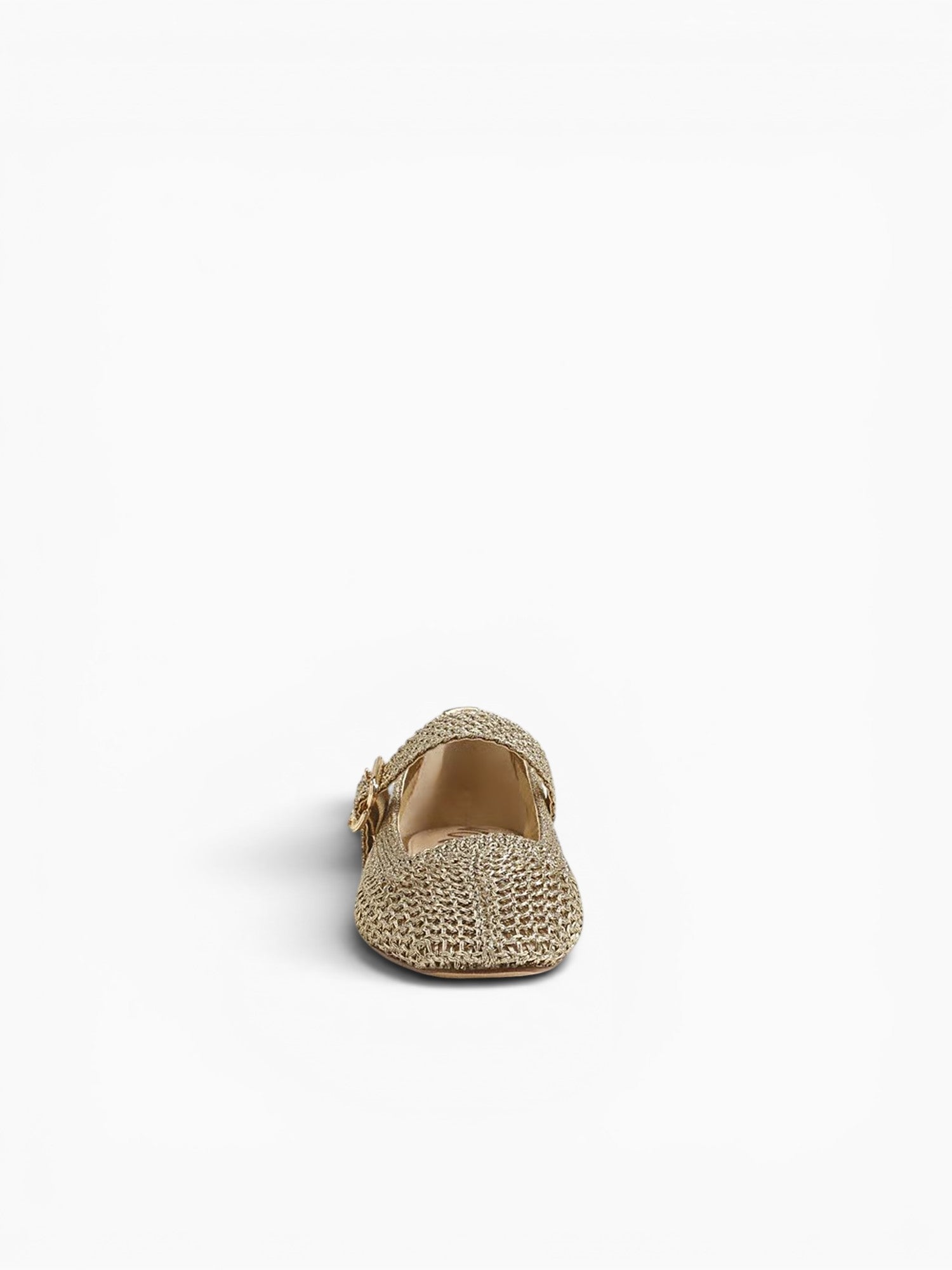 Michaela Knit Amber Gold Metallic Knit Gold / 5 / M