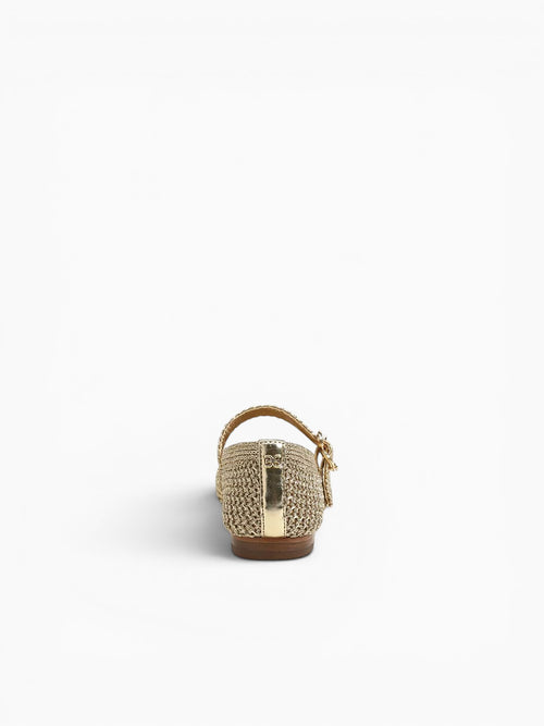 Michaela Knit Amber Gold Metallic Knit Gold / 5 / M