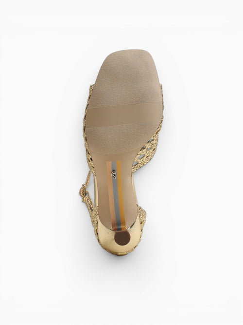 Peyton Amber Gold Gold / 5 / M