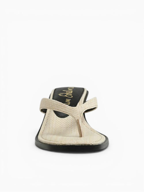 Dollie Linen Leather Off White / 5 / M