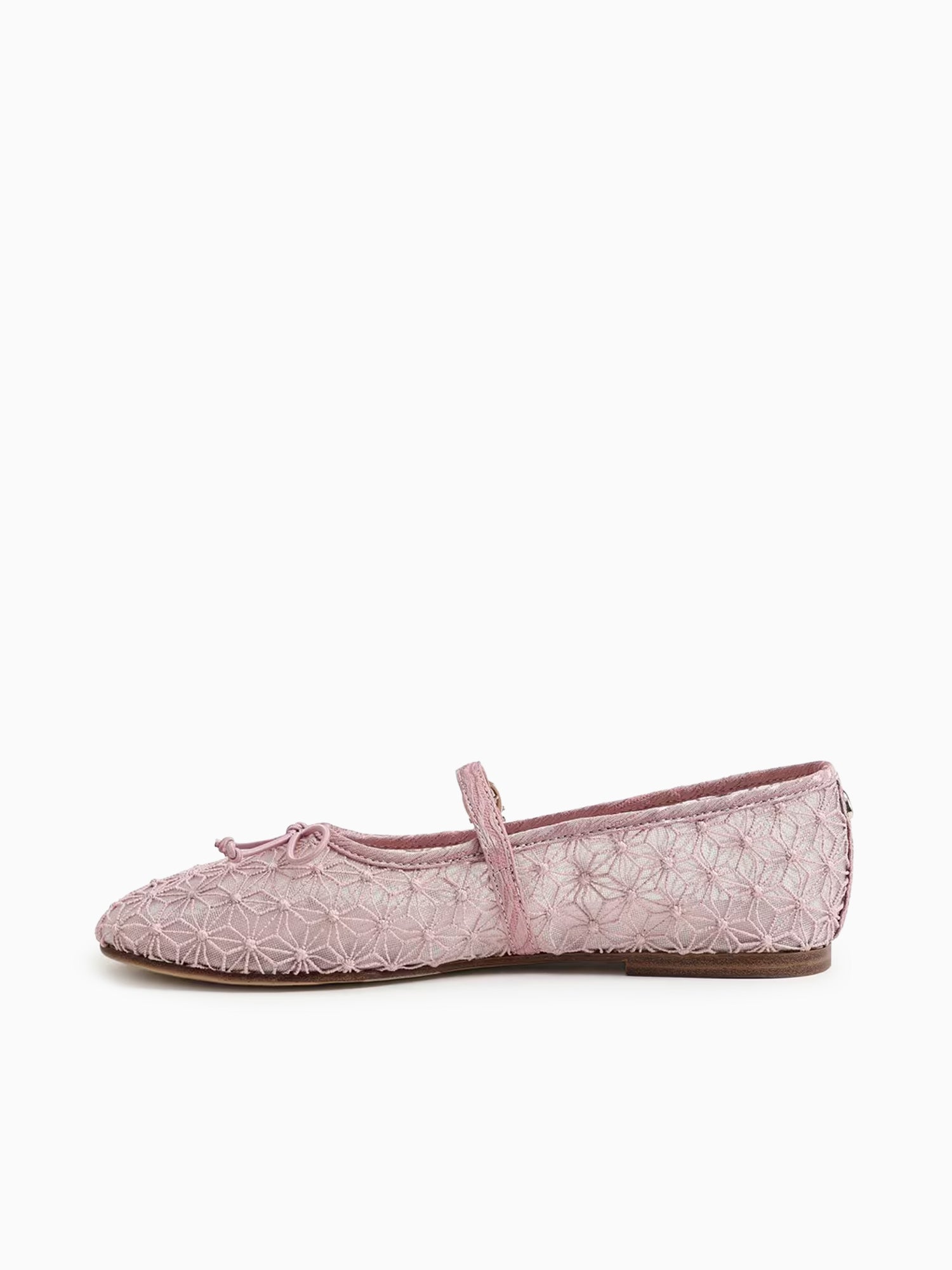 Sofie Rosette Blush Fabric Pink / 5 / M