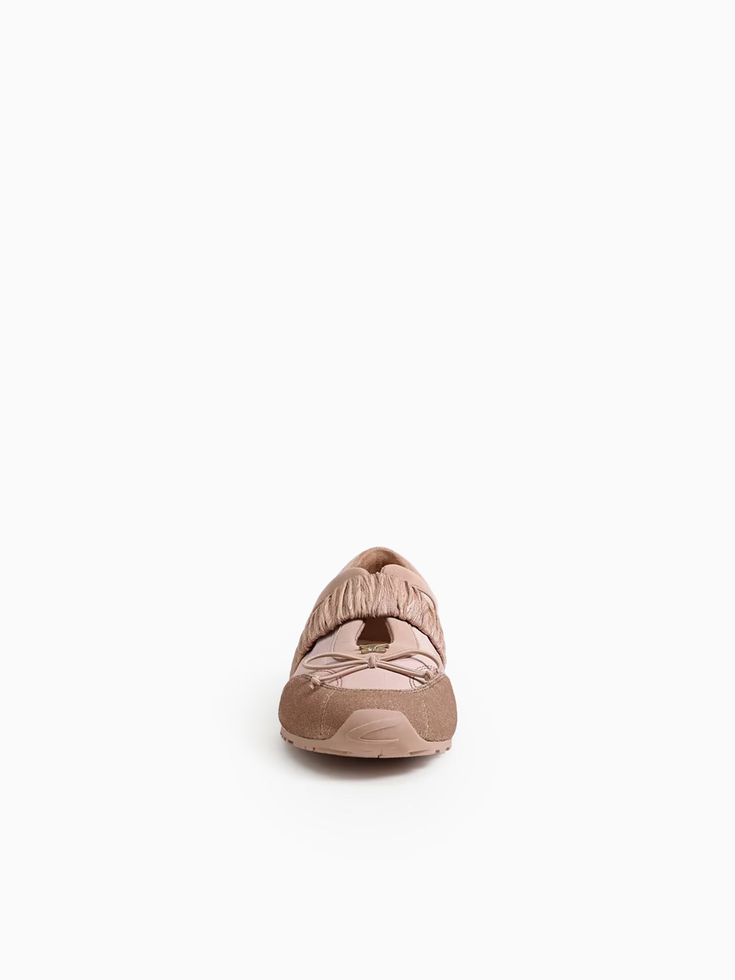 Nara Ballet Blush Multi Satin Suede Beige / 5 / M