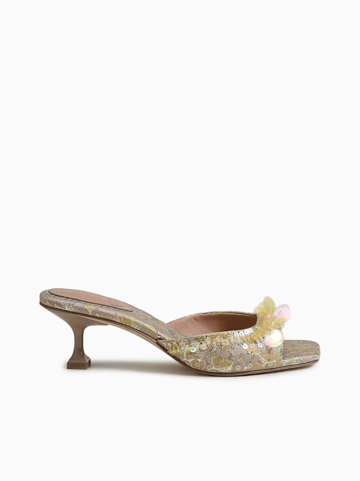 Juliana Gold Leaf Multi Sequins Fabric Gold / 5 / M