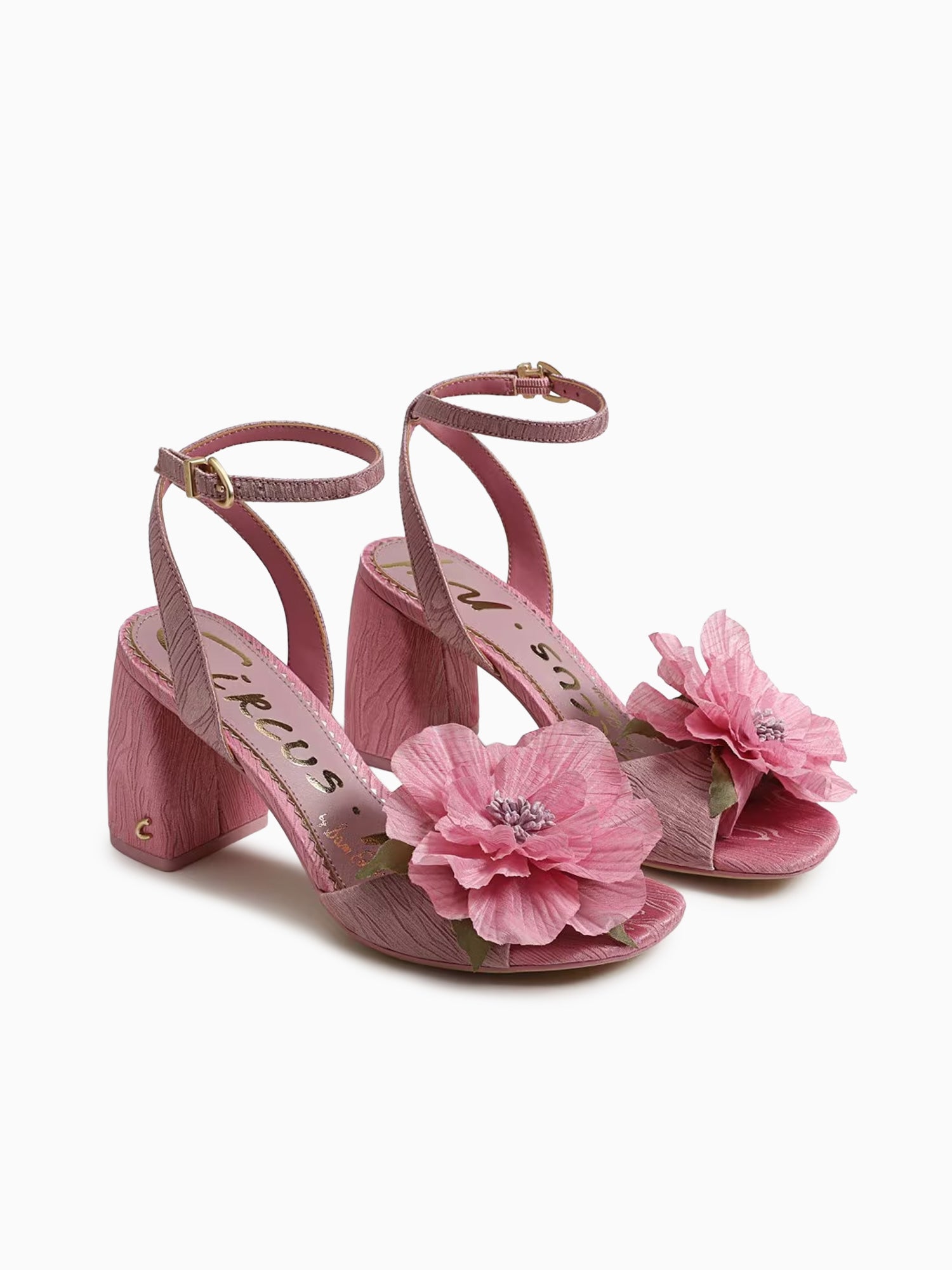 Aria Flower Rosette Blush Fabric Pink / 5 / M