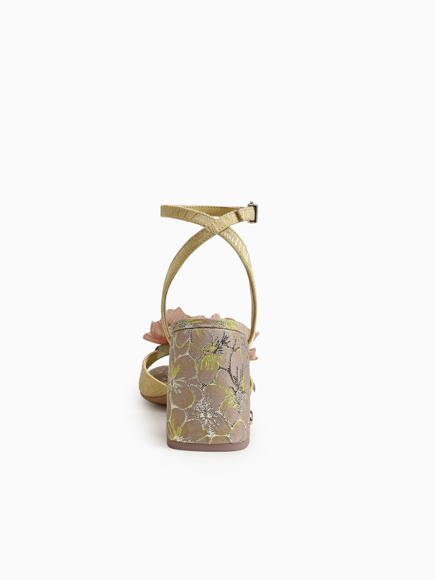 Aria Flower Dusty Yellow Fabric Yellow / 5 / M