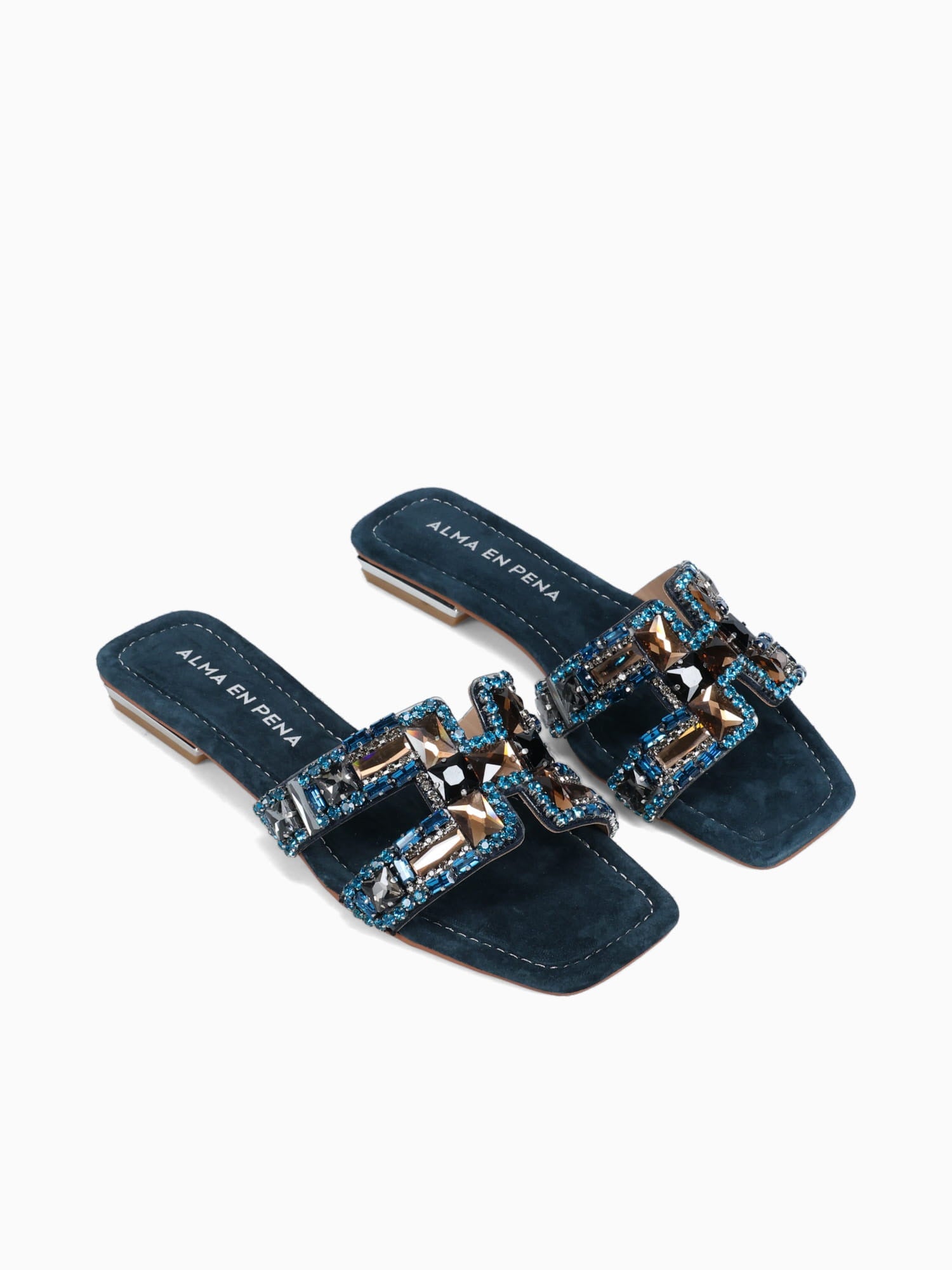 Alodia Navy Suede Navy / 36 / M