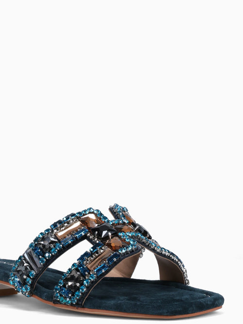 Alodia Navy Suede Navy / 36 / M
