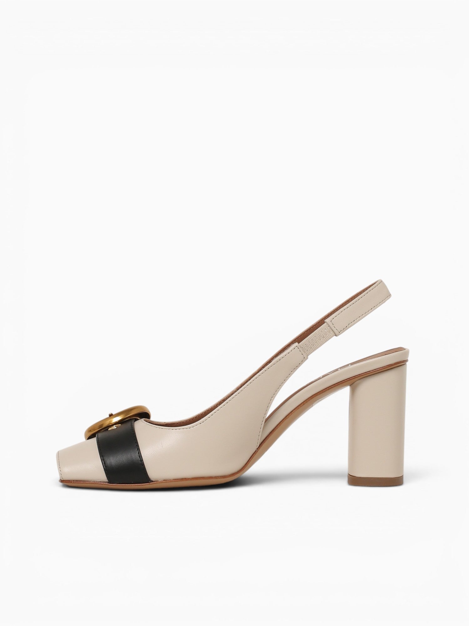 Mirilla Milk Nero nappa Off White / 36 / M