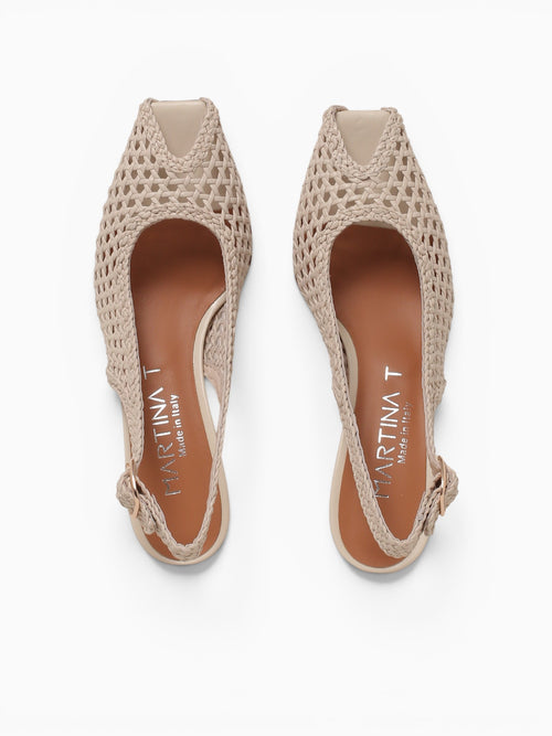Mirja Bone Intreccio White Pearl / 36 / M