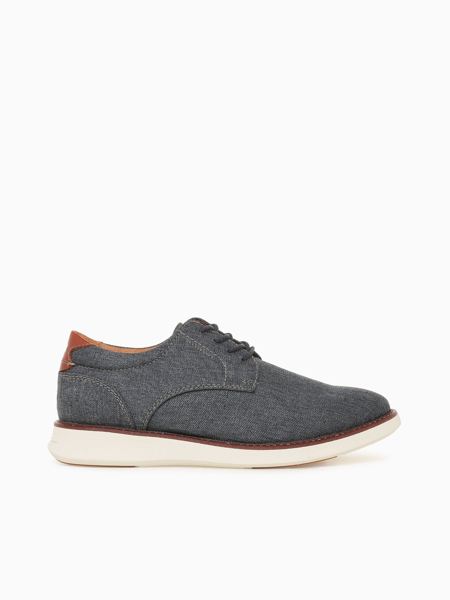 Launch Canvas Plain Toe Navy Cognac canv Navy / 7 / M