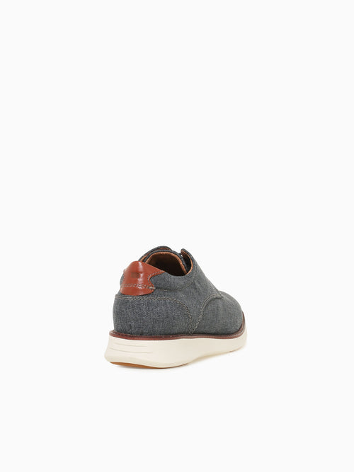 Launch Canvas Plain Toe Navy Cognac canv Navy / 7 / M