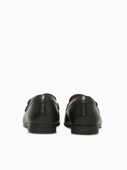 Modena Moc Toe Bit Black Leather Black / 7 / M