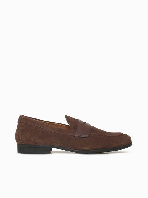 Modena Moc Toe Penny Brown Brown sde Smo Brown / 7 / M