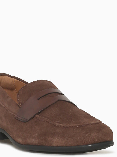 Modena Moc Toe Penny Brown Brown sde Smo Brown / 7 / M
