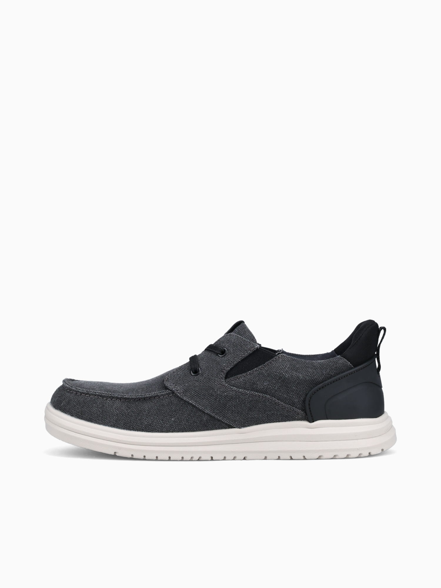 Brew City Canvas Moc Toe Black Multi Can Black / 7 / M