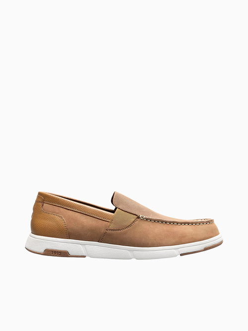 Luca Moc Toe Venetian Tan Leather Tan / 7 / M