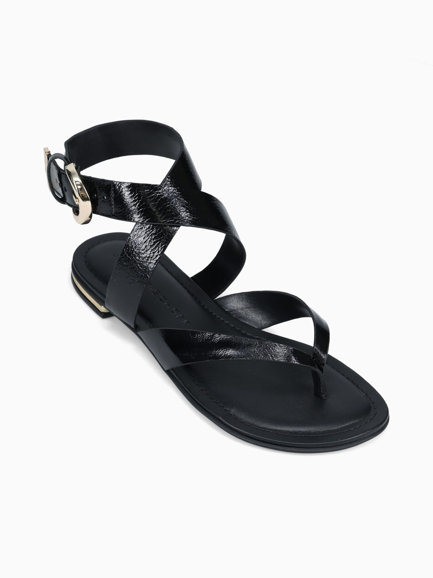 Joeleana Preto Couro Crinkle Black / 5 / M