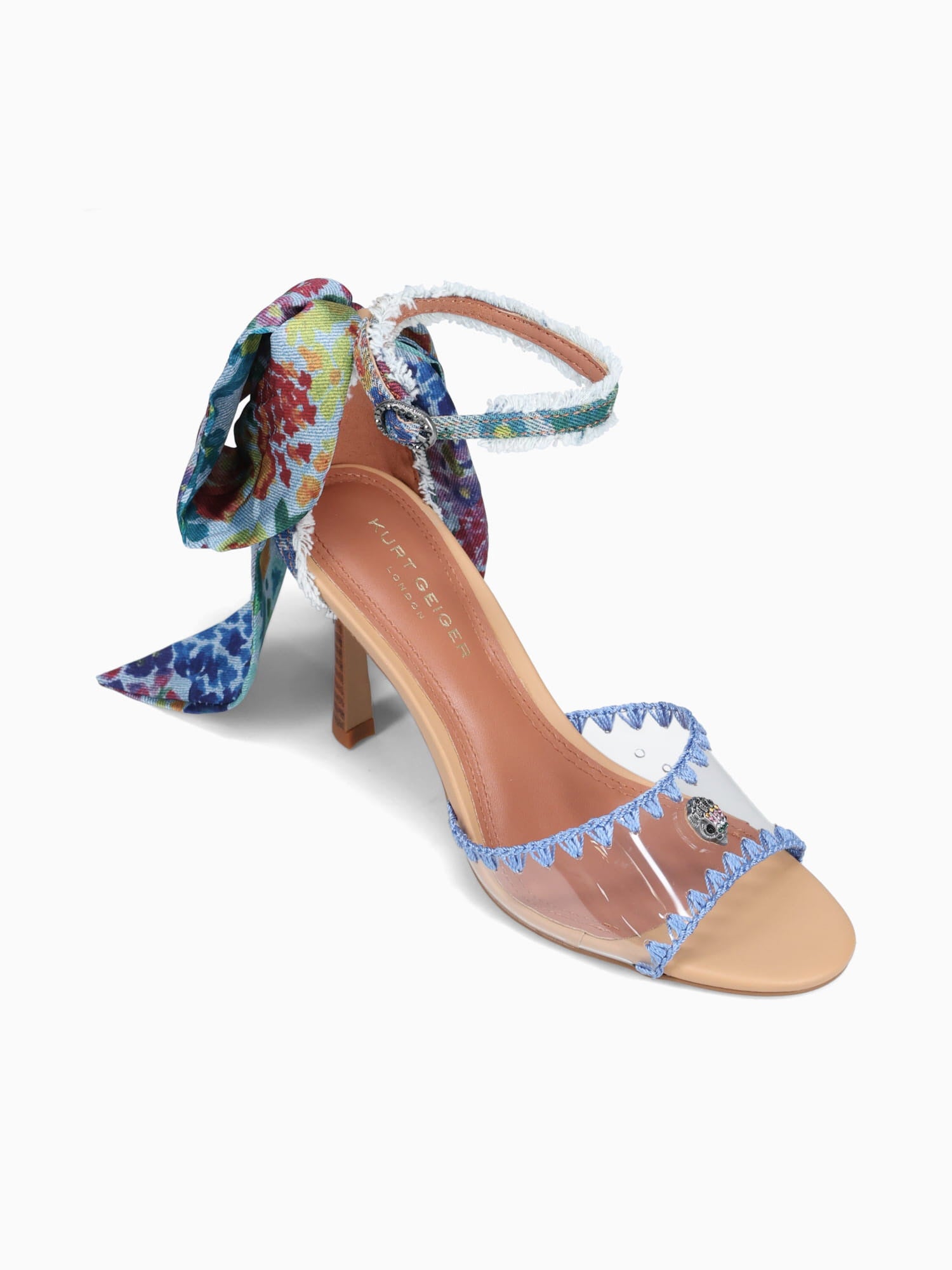 Vinyl Scarf Sandal Blue Pal c otherprint Multi / 5 / M