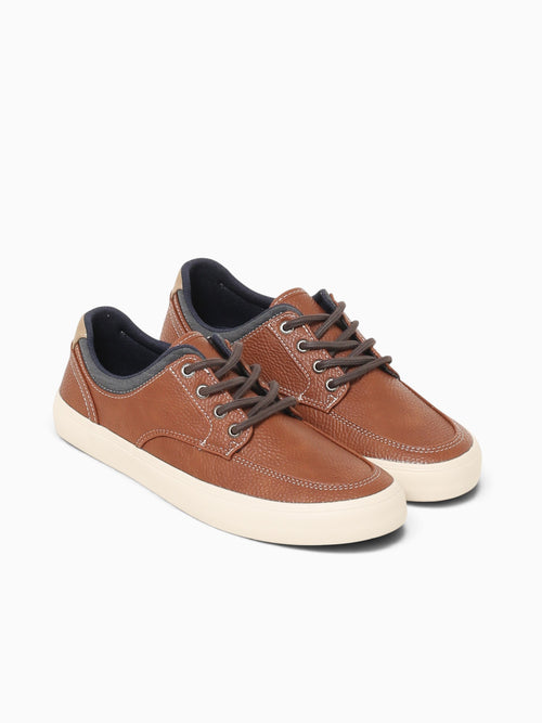Moc Stripe Tan Man Made Tan / 7 / M