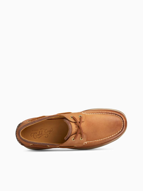 Gold Cup Boat Light Brown Leather Tan / 7 / M