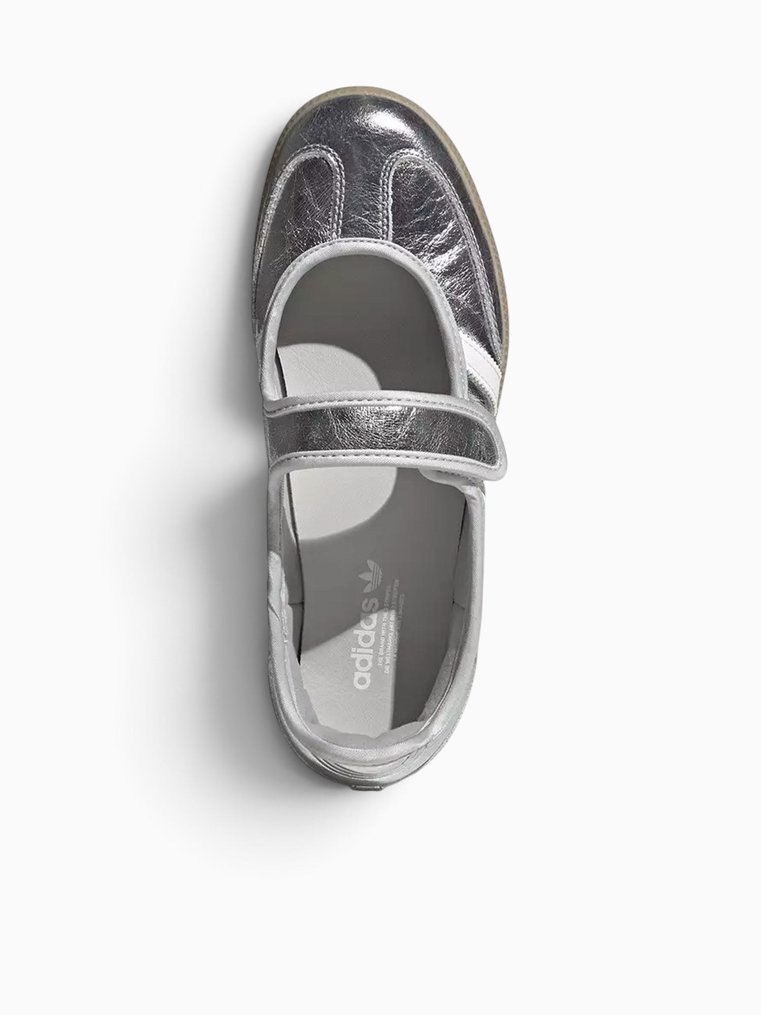 Samba Jane W Silver White leather Silver / 5 / M