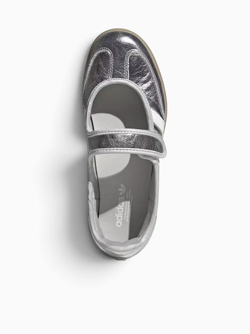 Samba Jane W Silver White leather Silver / 5 / M