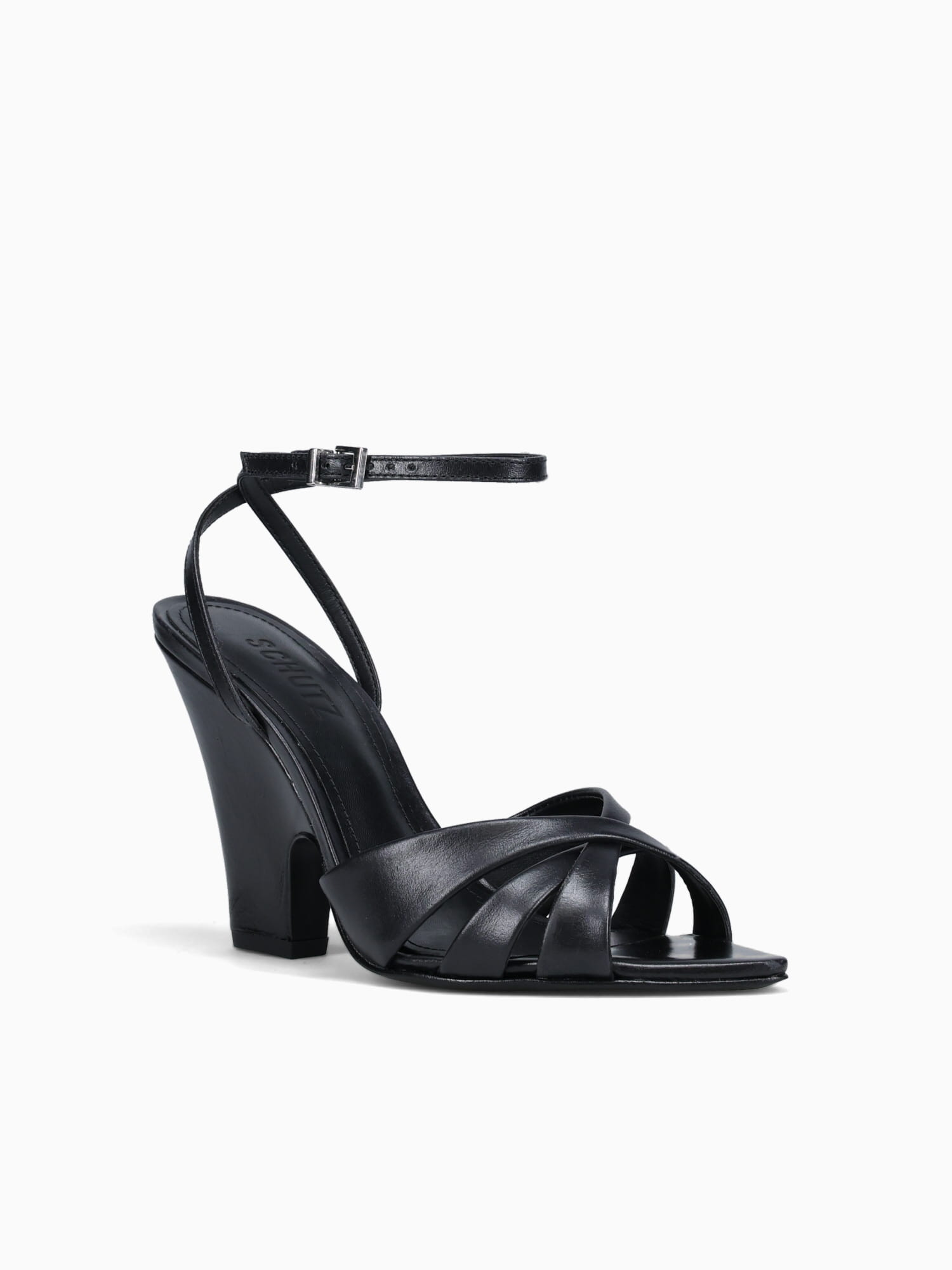 Senna Black Heritage Leather Black / 5 / M
