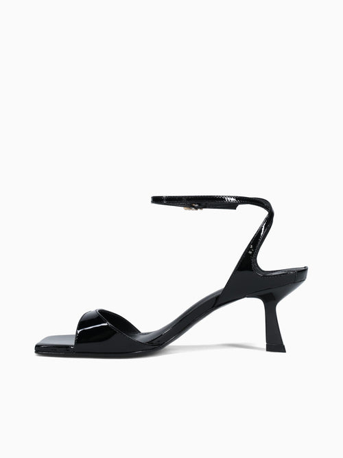 Selena Black Verniz Soft Black / 5 / M