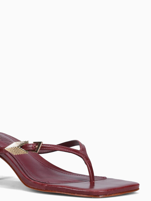 September Wine Berry Heritage Leather Wine / 5 / M