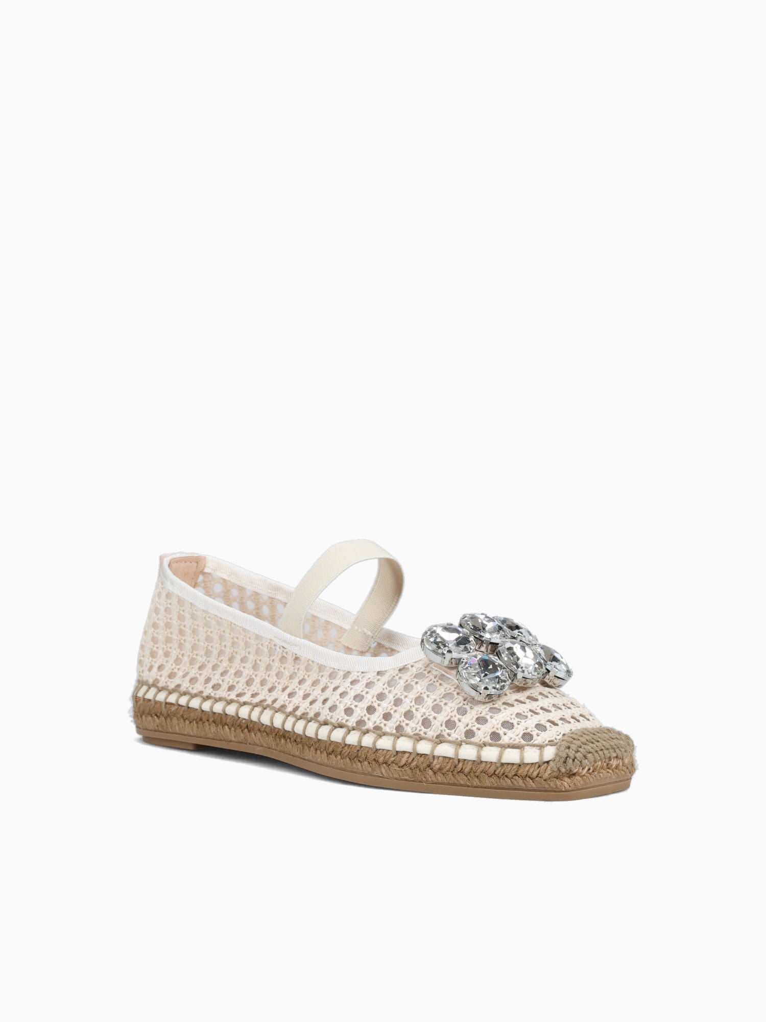 Carol 26 Beige Raffia Beige / 5 / M